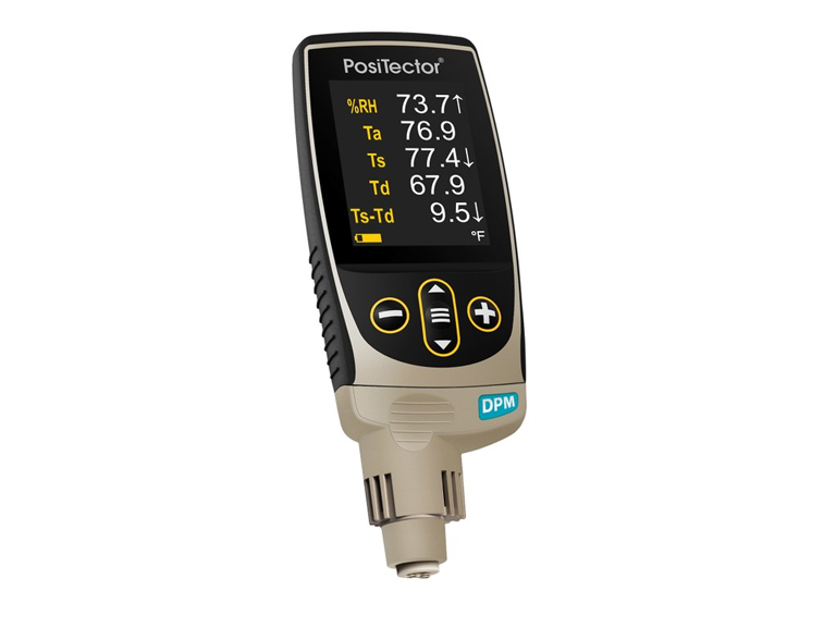 máy đo nhiệt độ, độ ẩm, điểm sương lớp phủ PosiTector DPM